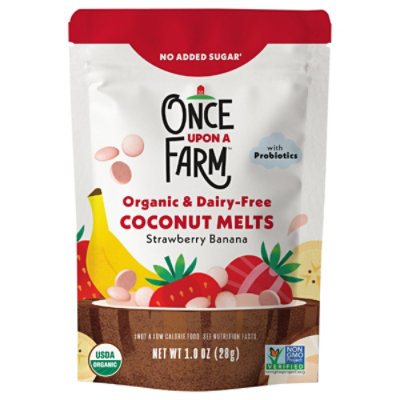 Once Upon A Farm Melts - Ccnt Ban Strwby - 1 OZ