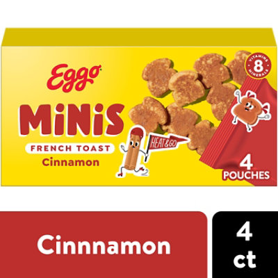 Eggo Minis Frozen French Toast Cinnamon Frozen Breakfast - 4 - 9.3 Oz
