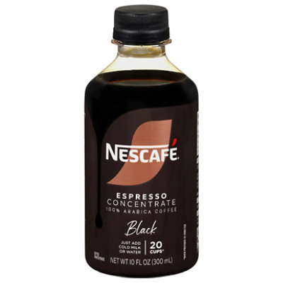 Nescafe Espresso Concentrate Black Coffee 300ml Bottle - 300 ML