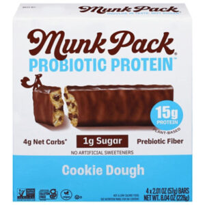 Munk Pack Protein Bar Cookie Dough 4pk - 8.04 OZ