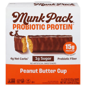 Munk Pack Protein Bar Peanut Butter Cup 4pk - 8.04 OZ