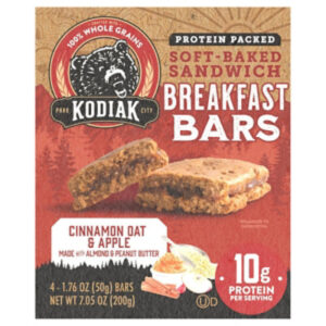 Kodiak Breakfast Bar Cinnamon Oat & Apple - 7.05 OZ