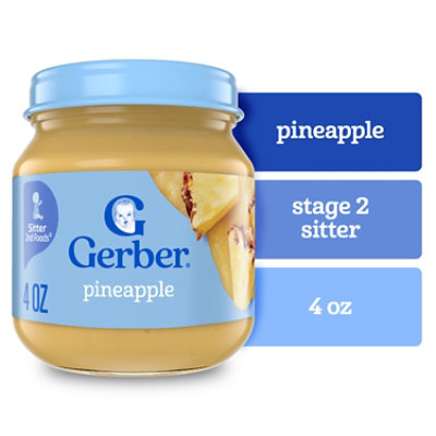 Gerber Pineapple 4 Oz Jar - 4 OZ