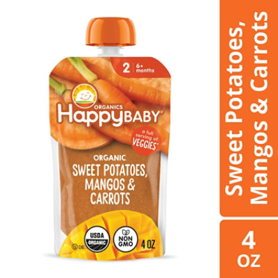 S2 Clearly Crafted Sweet Potato & Mango & Carrot Organic - 4.0 OZ