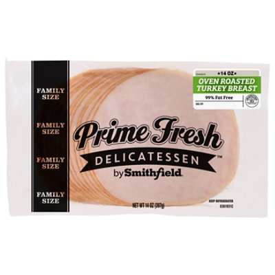Prime Fresh Oven Roasted Turkey Breast 14 Oz - 14 OZ