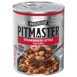 Progresso Pitmaster Steakhouse Style Steak And Bean Soup - 18.5 OZ