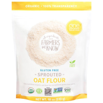 One Degree Flour Sprouted Oat Gluten Free Organic - 18 OZ