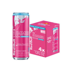Red Bull Summer Edition Sugarfree Energy Drink White Peach 114mg Caffeine - 4-12 Fl. Oz.