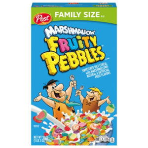 Post Marshmallow Fruity Pebbles - 18 OZ