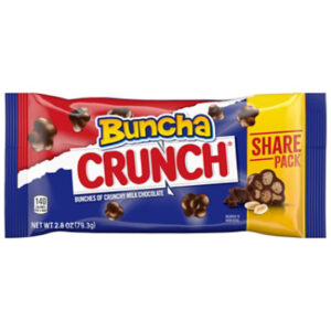 Buncha CRUNCH Milk Chocolate and Crisped Rice Movie Theater Candy - 2.8 Oz