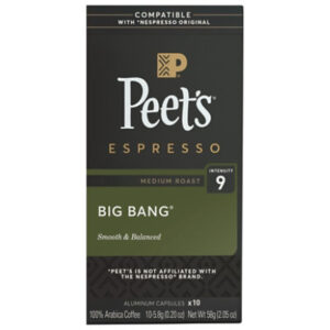 Peets Coffee Big Bang Medium Roast Capsules 10ct Capsules - 10 CT