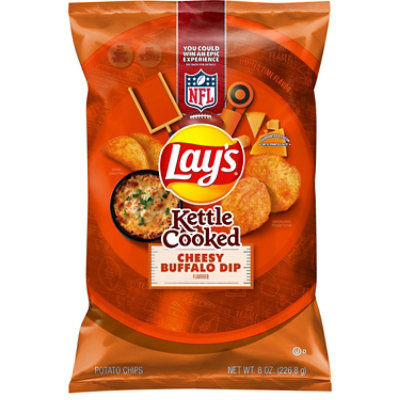 Lay's Kettle Cooked Cheesy Buffalo Dip - 8 Oz