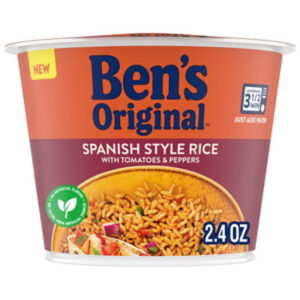 Ben's Original Spanish Style Rice Single Serve Cup - 2.4 Oz