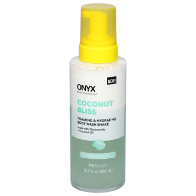 Onyx Professional Foaming & Hydrating Body Wash Shake, Coconut Bliss, 16.2 Fl Oz - 16.2 OZ