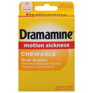 Dramamine Chewable Orig 4ct - 4 CT