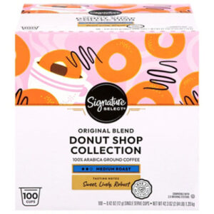 Signature Select Donut Shop Collection Coffee Pods - 100 Count