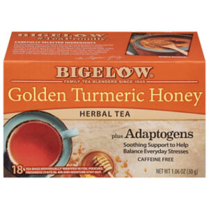 Bigelow Tea Golden Turmeric Honey Adaptogen - 1.06 OZ