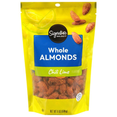 Signature Select Chili Lime Whole Almonds 6 Oz - 6 OZ