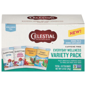 Cs Tea Wellness Variety Pack 16ct - 16 CT