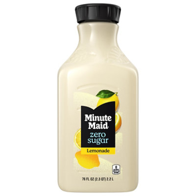 Minute Maid Zero Sugar Lemonade Bottle - 76 Fl. Oz.