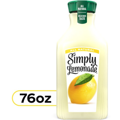 Simply Lemonade Bottle 76 Fl Oz - 76 FZ