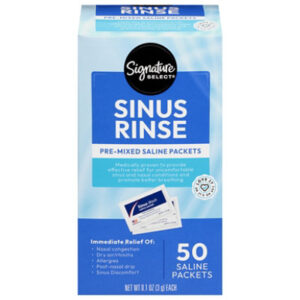 Signature Select Sinus Rinse Premixed Packets 50 Ct - 50 CT