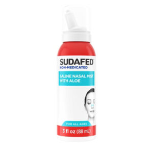 Sudafed Soothing Saline Plus Aloe Nasal Mist 1fz - 3 FZ