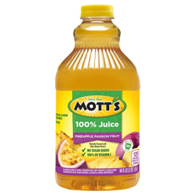 64oz Motts 100% Jce Pnapl Psnfrt Pet - 64 FZ