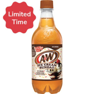 A&W Ice Cream Sundae Soda - 20 Fl. Oz.