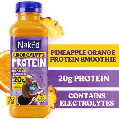 Naked Juice Orange Pineapple Protein Lower Sugar - 15.2 FZ