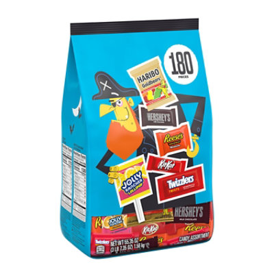 Hershey Assorted Flavored Halloween Candy Bulk Bag - 55.35 Oz