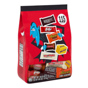 Hershey Miniatures Assorted Flavored Halloween Candy Bulk Bag - 35.93 Oz