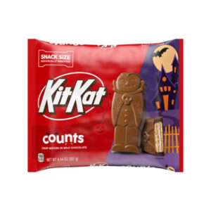 KIT KAT Milk Chocolate Wafer Snack Size Counts Halloween Candy Bag - 9.44 Oz