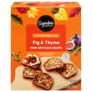 Signature Select Crisps Mini Fig & Thyme 5.3oz - 5.3 OZ