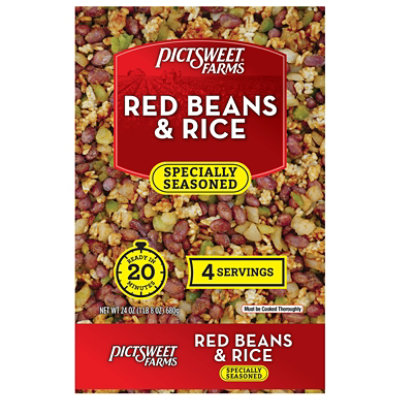 Pictsweet Farms Red Beans And Rice, 24 Oz - 24 OZ