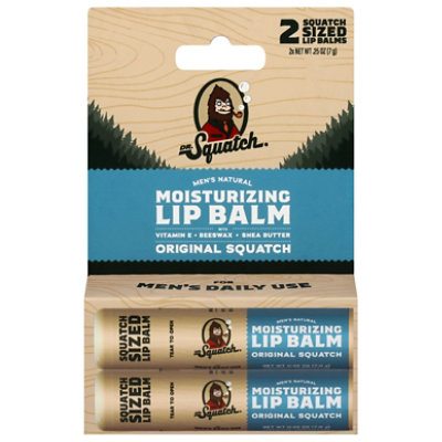 Protect Your Chops With Moisturizing Lip Balm 2-pack. - 0.092OZ