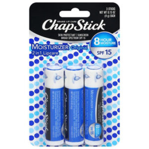 Chapstick Lip Moist 3pk - .45 OZ