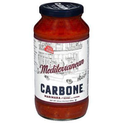 Carbone Sauce Marinara Mediterranean - 24 OZ
