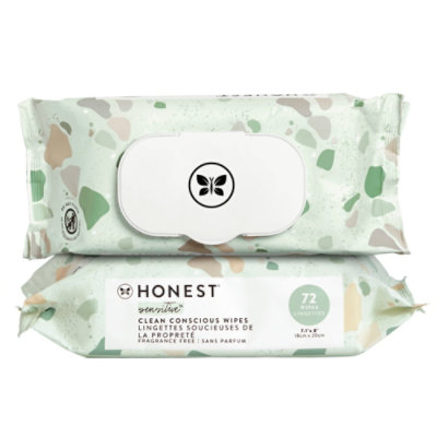 The Honest Company Clean Conscious Wipes Geo Mood - 144 Count
