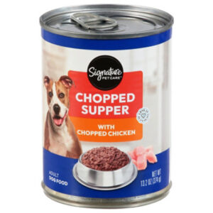 Signature Pet Care Dog Food Chopped Chicken 13.2 Oz - 13.2 OZ