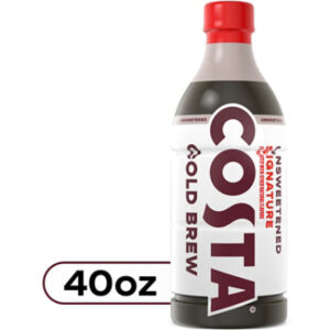 Costa Signature Blend Unsweetened Cold Brew - 40 FL. Oz.