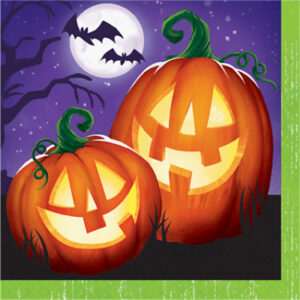 Signature Select Pumpkin Glow Lunch Napkins - 16 Count