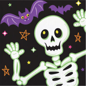 Signature Select Boo Buddies Lunch Napkins - 16 Count