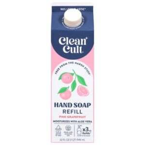 Cleancult Liquid Hand Soap Refill Grapefruit - 32 FZ
