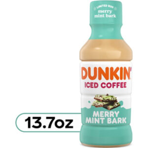Dunkin Merry Mint Bark 13.7fz - 13.7 FZ