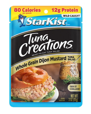 StarKist Tuna Creations Whole Grain Dijon Mustard Tuna Salad - 3 Oz