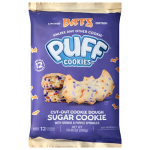 Puff Cookies Cookie Dough Cut Out Bats Sugar Cookie, 10.35 Oz - 10.35OZ