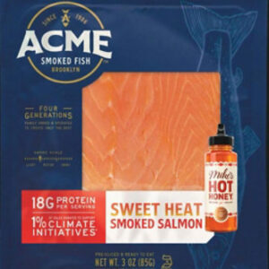 Acme Cold Smoked Salmon With Mikes Hot Honey 3 Oz - 3 OZ