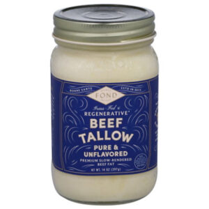 Fond Bone Broth Beef Tallow Pure Unflavored - 14 FZ