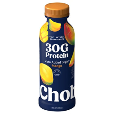 Chobani Mango 30g Protein Lowfat Greek Yogurt Drink 14 Fz - 14 OZ